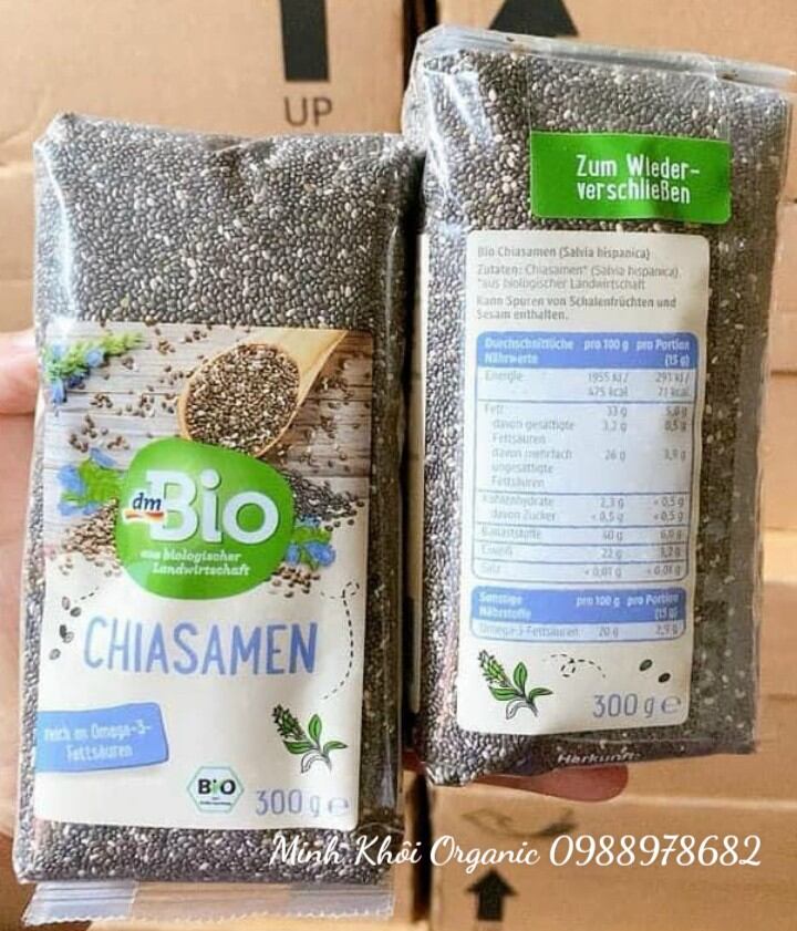 Hạt chia hữu cơ EnerBio 300gr (Date: 02/2024)