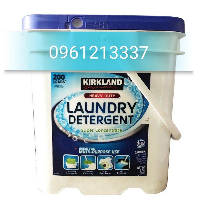 Bột giặt Kirkland 12,7kg của Mỹ mẫu mới 2022