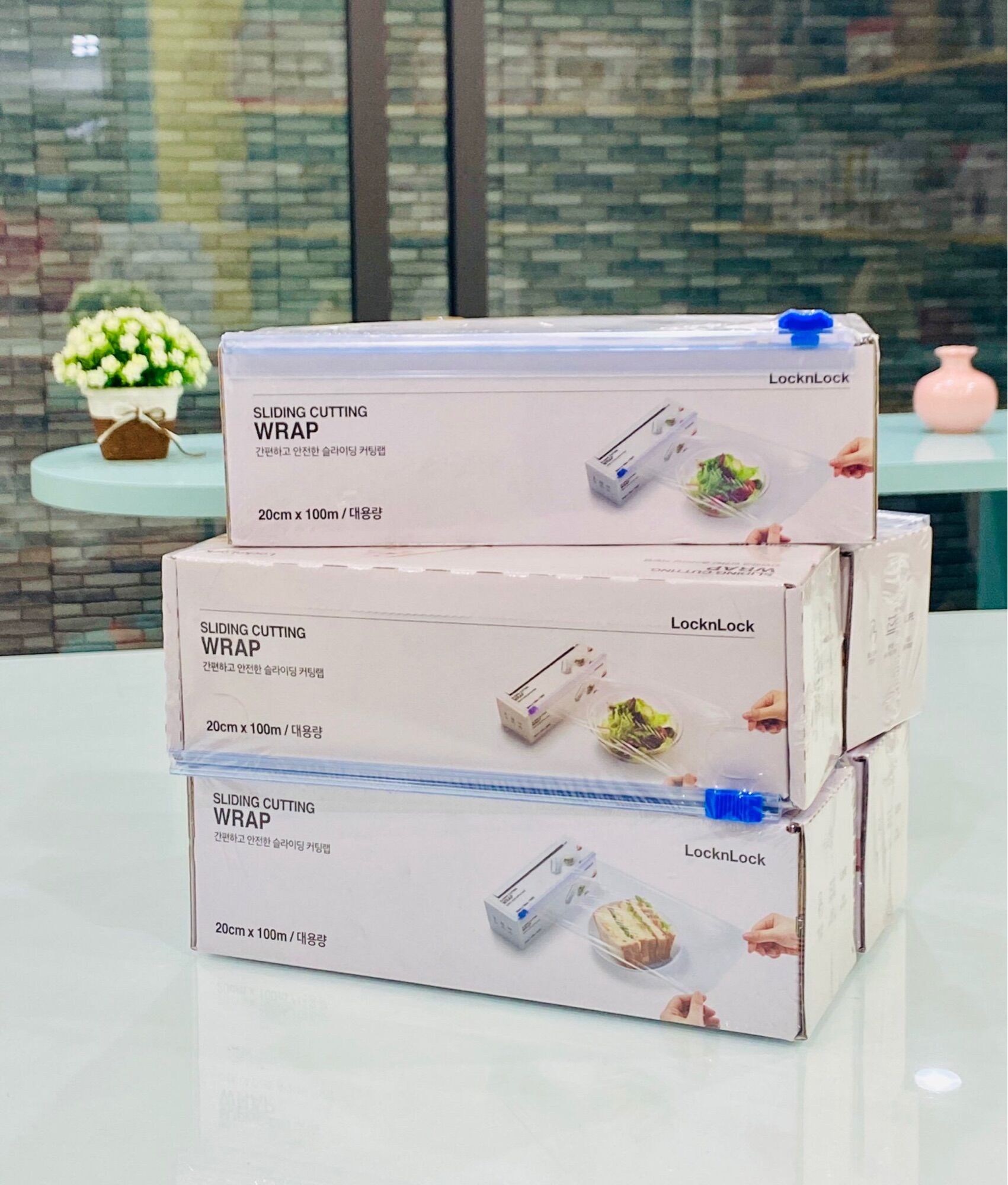 !! 🤫🤫🤫 Màng bọc thực phẩm LWP803 Lock&Lock 20cm x 100m