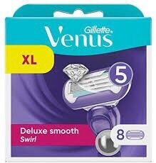  Set lưỡi dao cạo thay thế GIllette Venus Swirl 8 chiếc .Made in Germany 