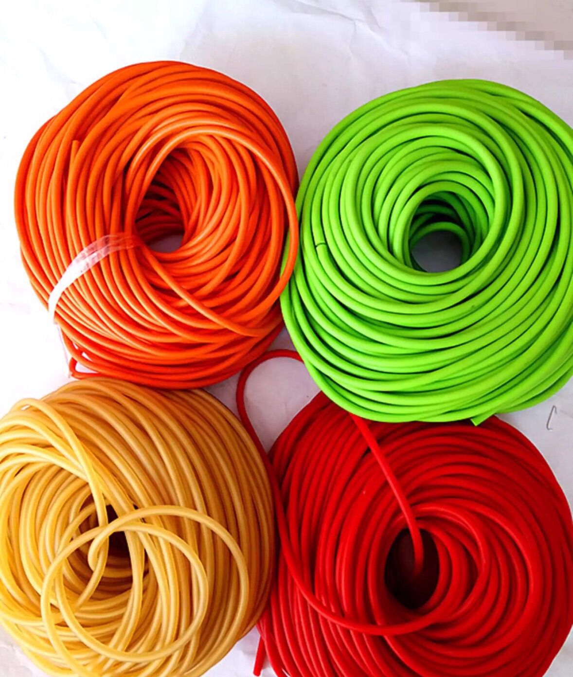 Dây cao su tròn có lỗ loại 3060 dây cao su bắn cá dây cao su có lỗ