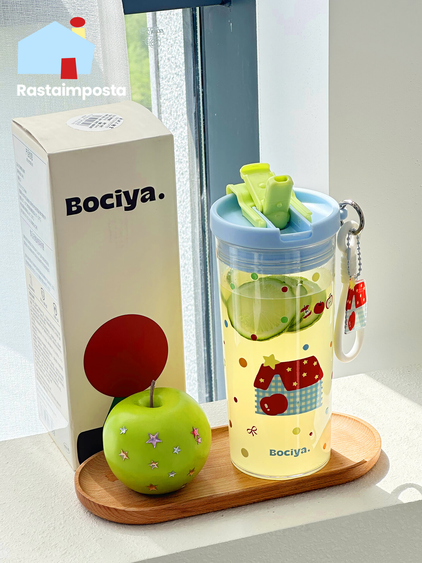 Stylish Portable Cute Straw Cup