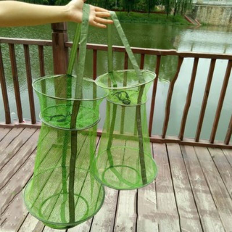 Giỏ Đựng Cá Bộ Đội 3 Tầng Cao Cấp, Giỏ Đựng Tôm, Tép ,Cá....