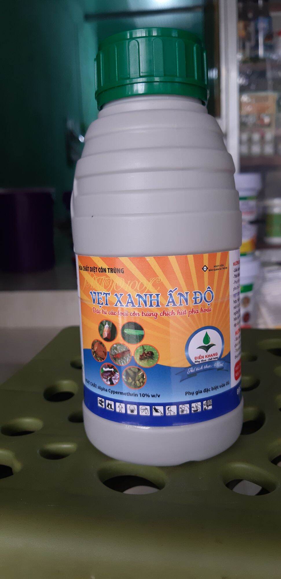 Vẹt xanh ấn độ chai 500ml