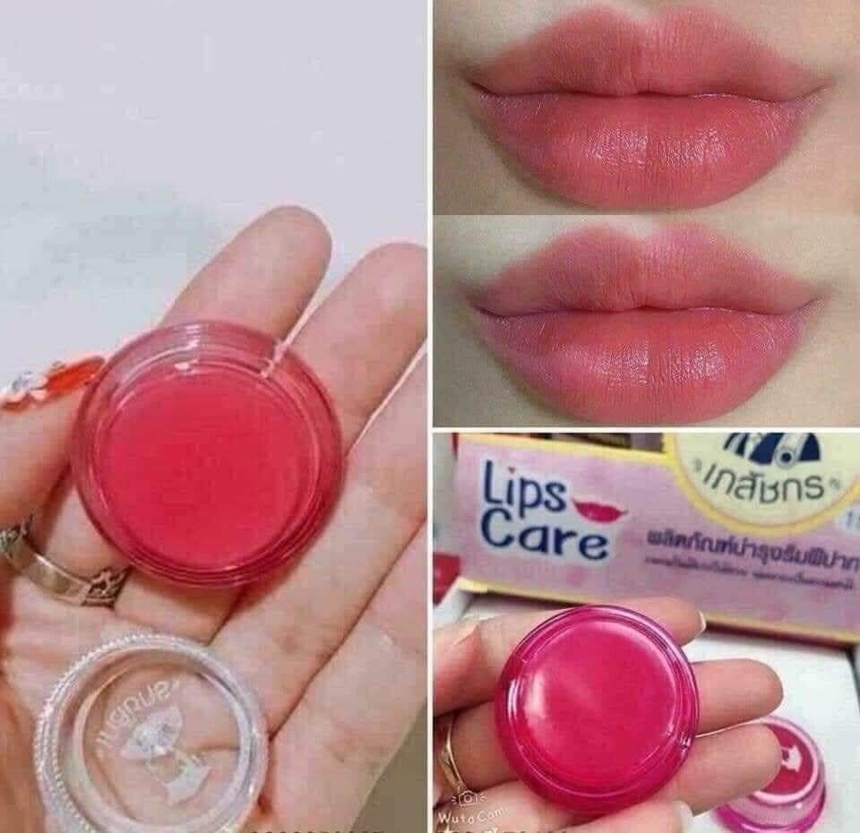 Hũ son dưỡng môi lip care thái lan 2 gram
