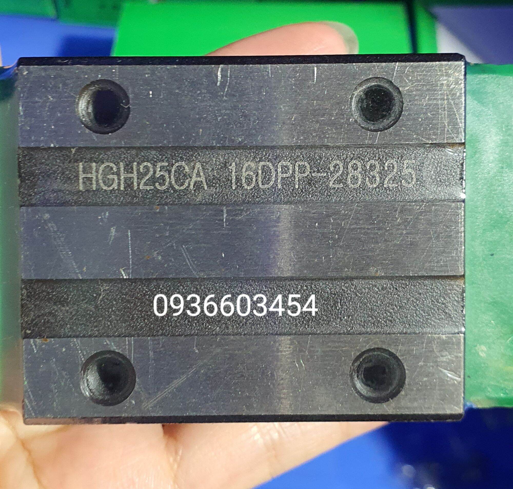 block con trượt vuông 20/ 25 ( con trượt hiwin/ con trượt HGH 20 CA, HGH 25 CA)