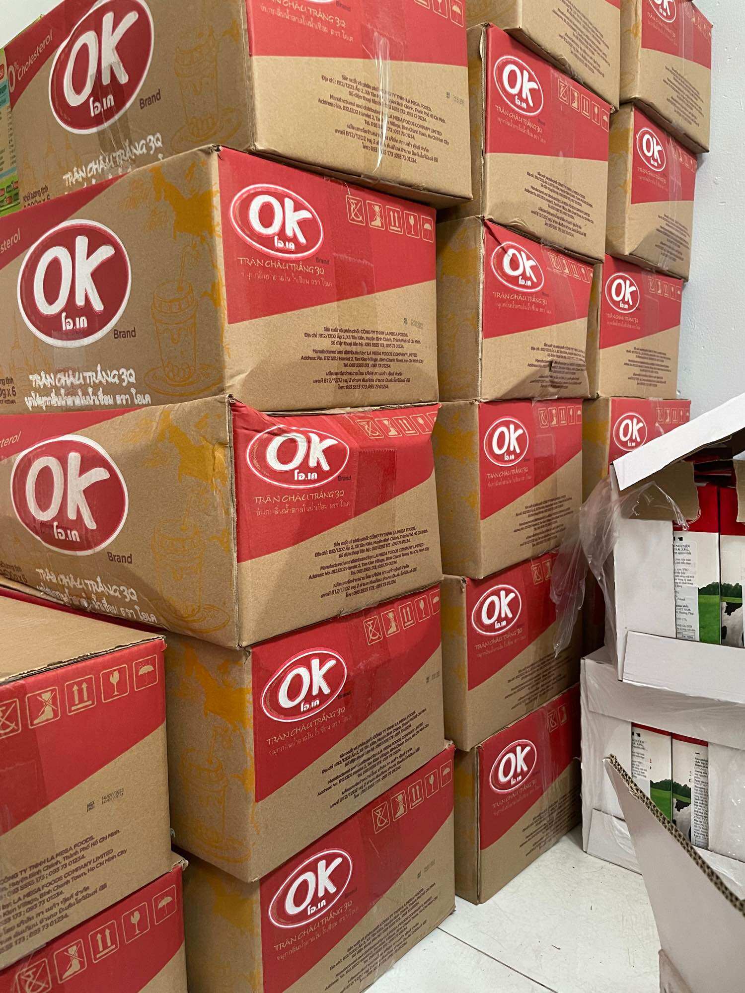 Trân châu 3Q thái lan hiệu OK bịch 2kg