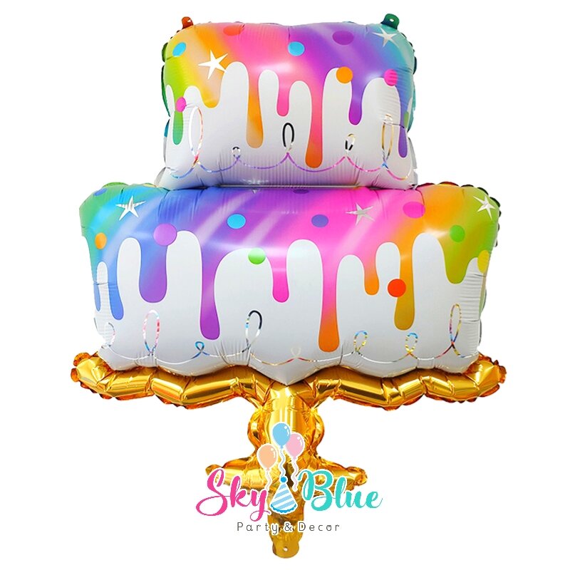 Bong bóng hình bánh kem, bánh cupcake, bánh ngọt trang trí sinh nhật