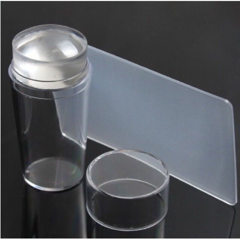 Con dấu in nail cục in móng tay