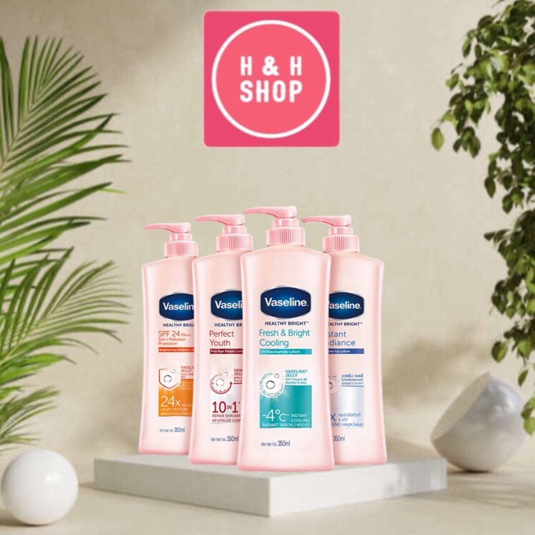 Sữa dưỡng thể sáng da tức thì Vaseline 350ml/chai