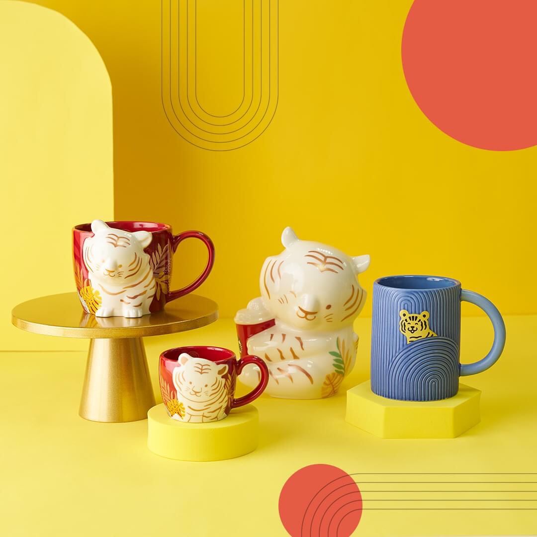 Cốc Mug Hổ Starbucks Zodiac Tiger 354ml