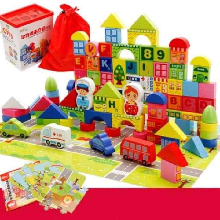 BỘ LẮP RÁP XẾP HÌNH GỖ SIMILAC