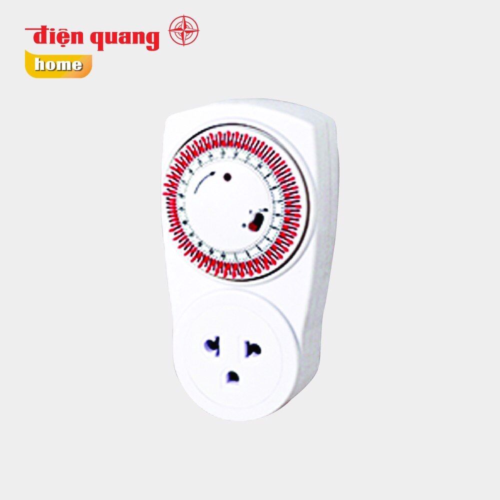 Ổ cắm hẹn giờ cơ điện quang đq esk mt03wr 13