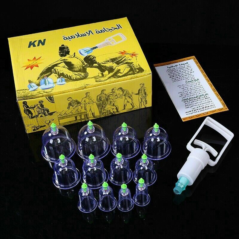 [HCM]BỘ DỤNG CỤ GIÁC HƠI -KHÔNG DÙNG LỬA - 12 Ống
