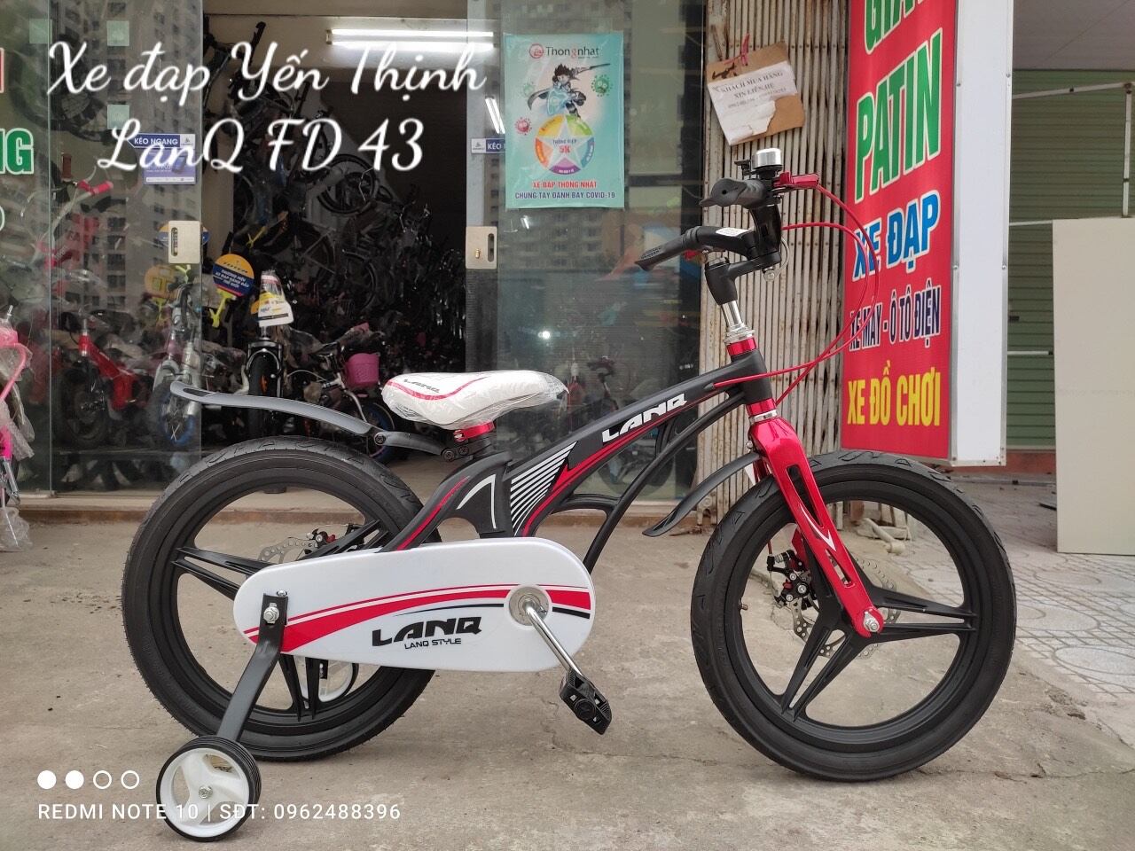 Xe đạp trẻ em LANQ FD43 size 16 và 18