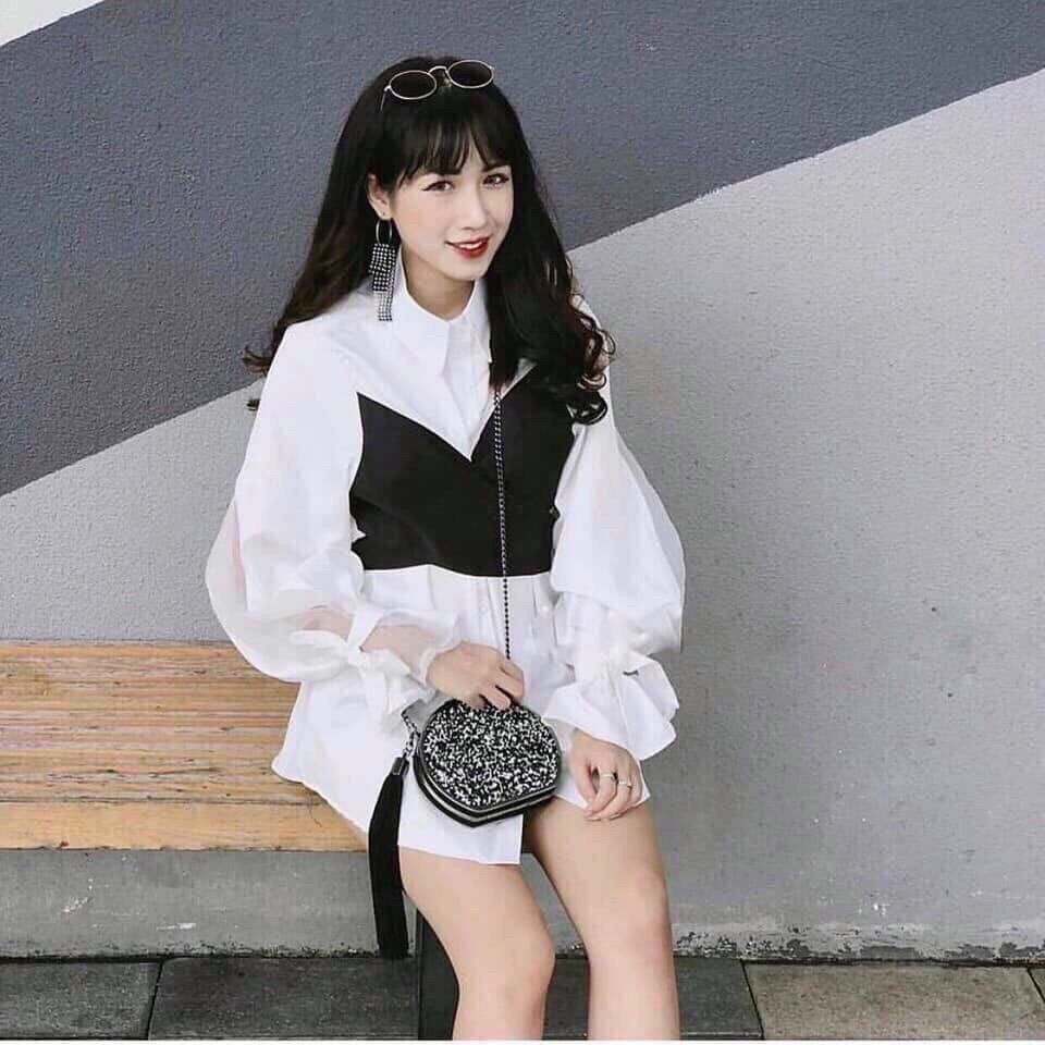 ÁO SƠ MI KIỂU SIÊU XINH FROM 55KG TRỞ LẠI
