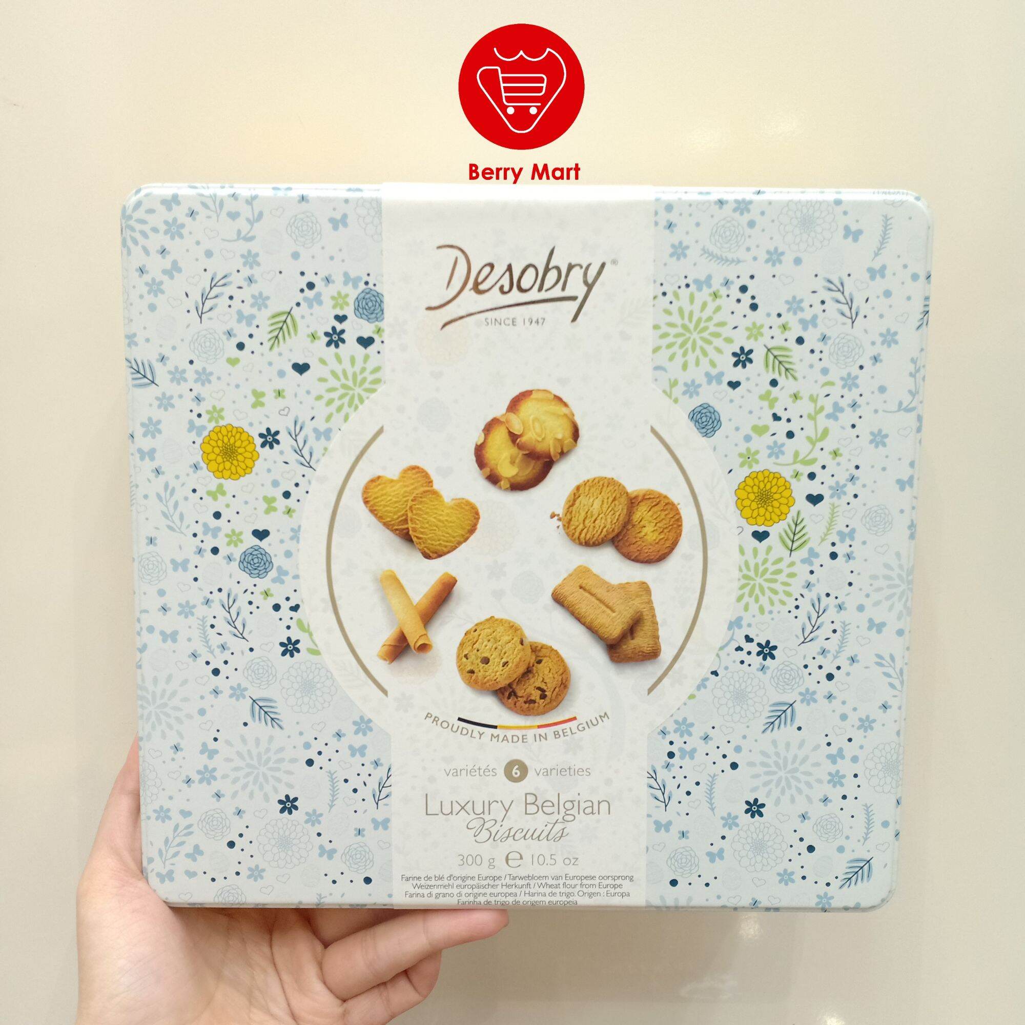 Bánh quy Bỉ Desobry Luxury Belgian 300g