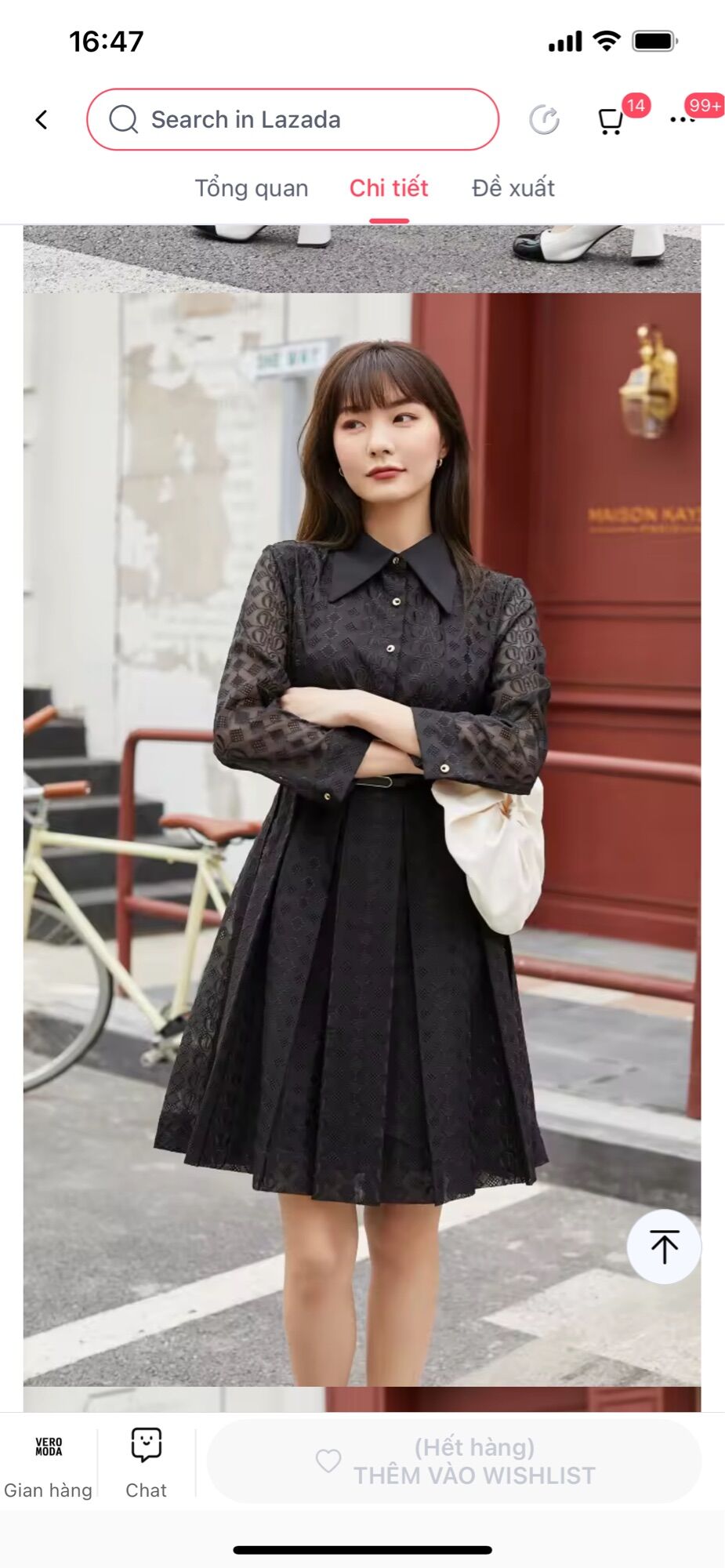 Vero moda đầm so mi