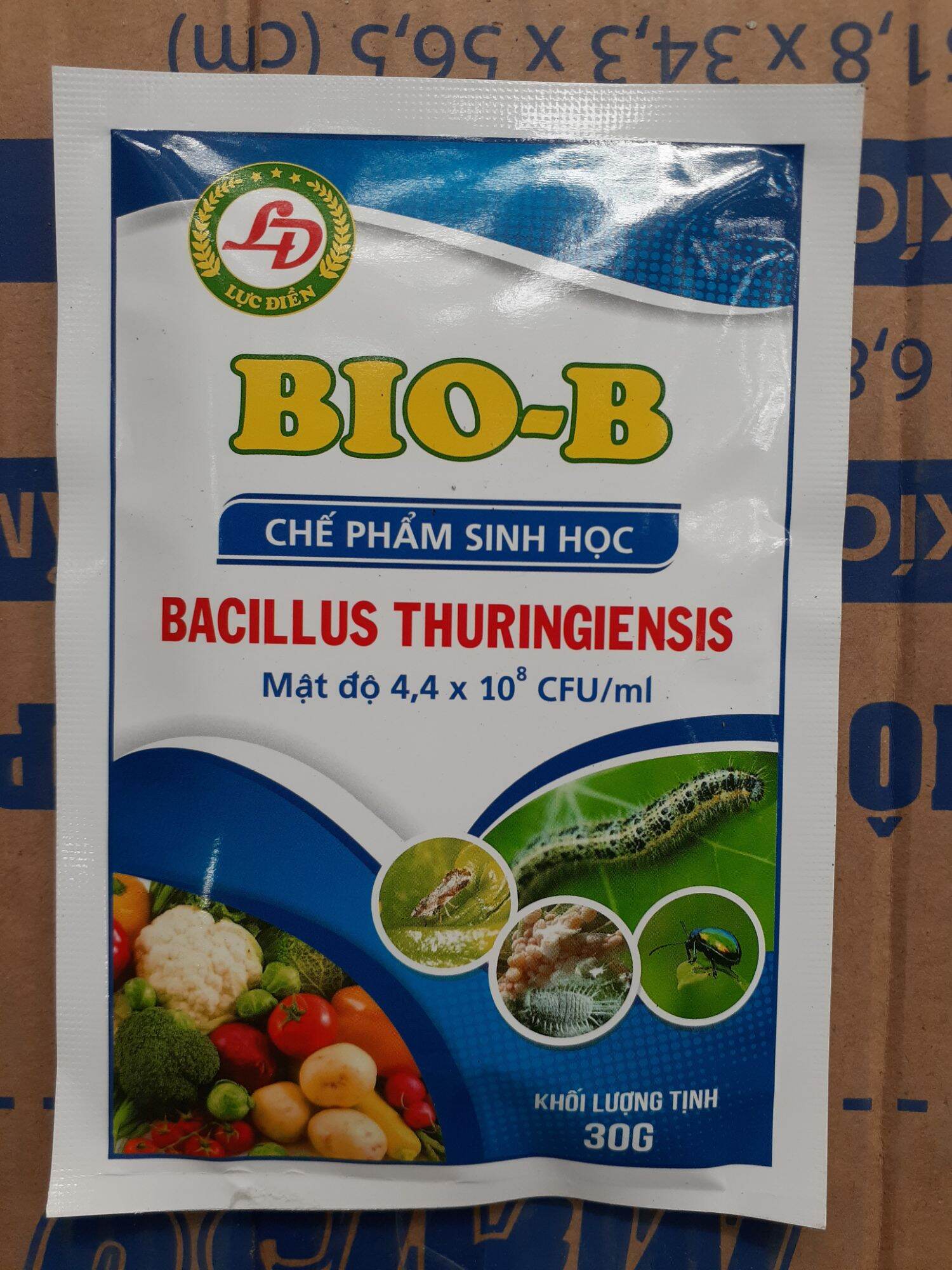 Chế phẩm sinh học bio-b gói 30gr nhãn trắng