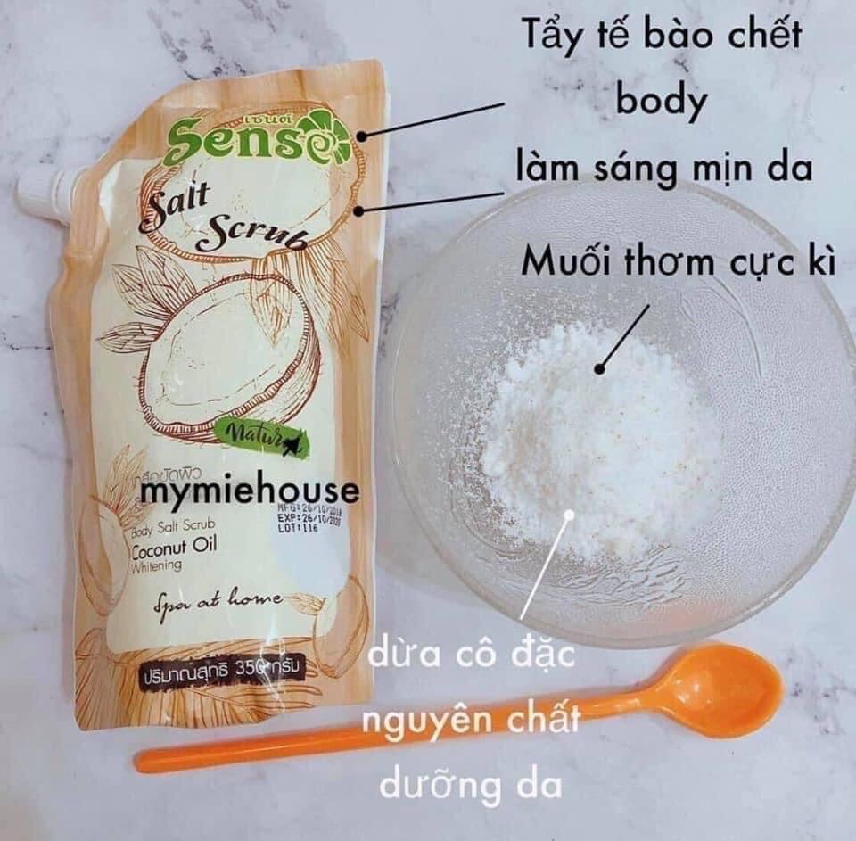 Muối dừa tẩy tế bào chết sense thái lan
