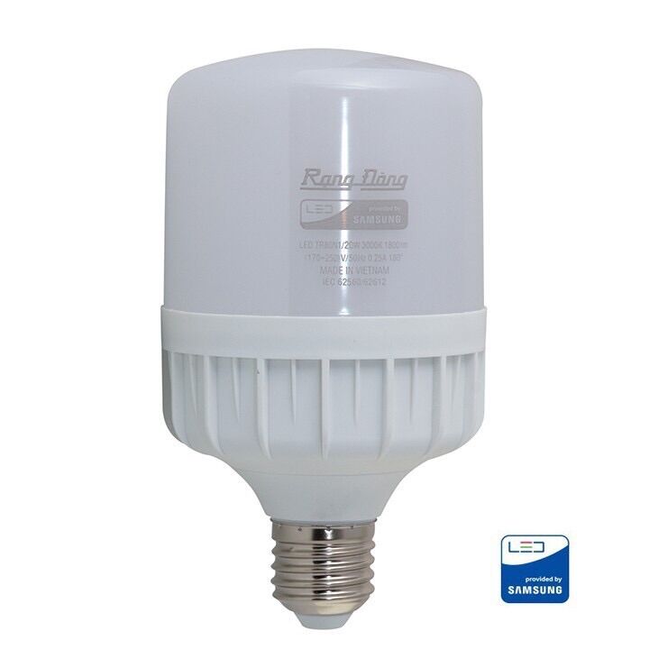 Bóng đèn led Rạng Đông 20w 30w 40W trụ