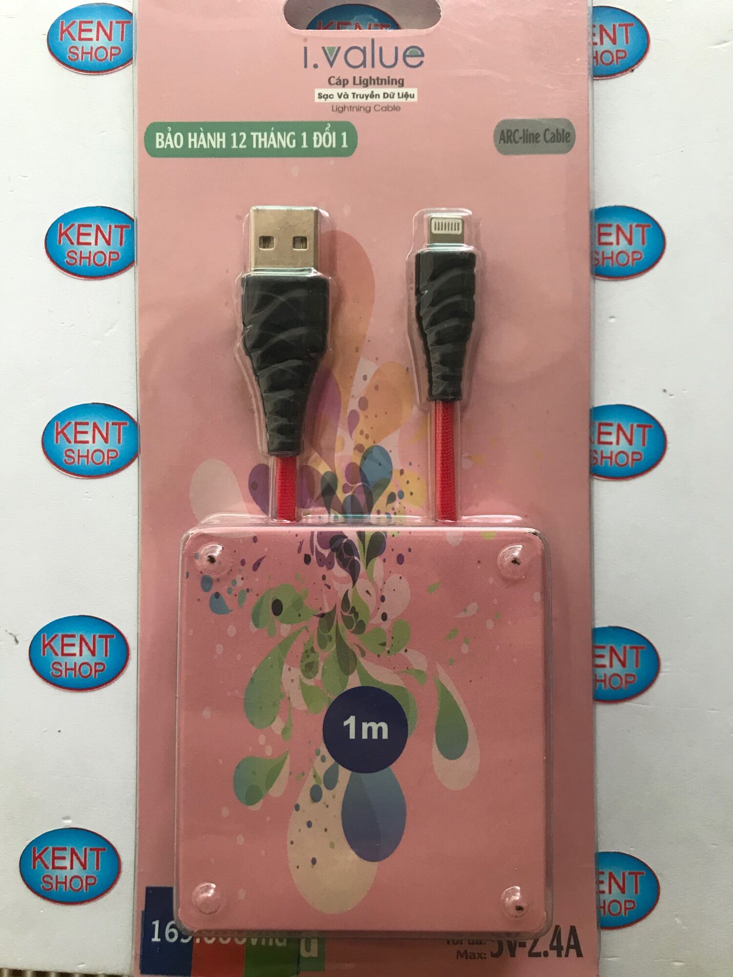 Cáp sạc I.value hàng công ty thanh lý, full box