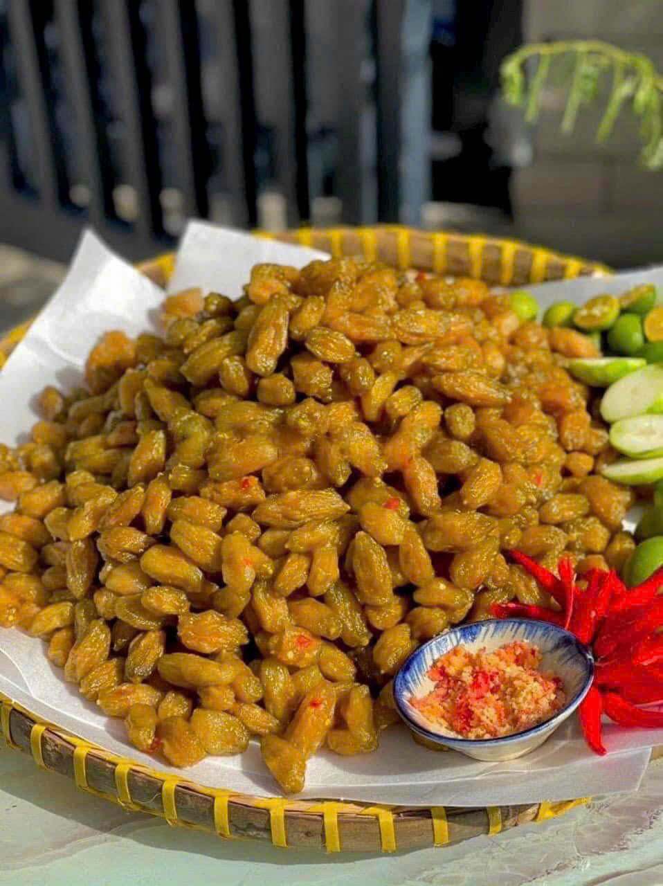 Cóc non mini bé tí sấy dẻo muối ớt,, ăn chua cay giòn tan cực cuốn, túi dùng thử 100gr