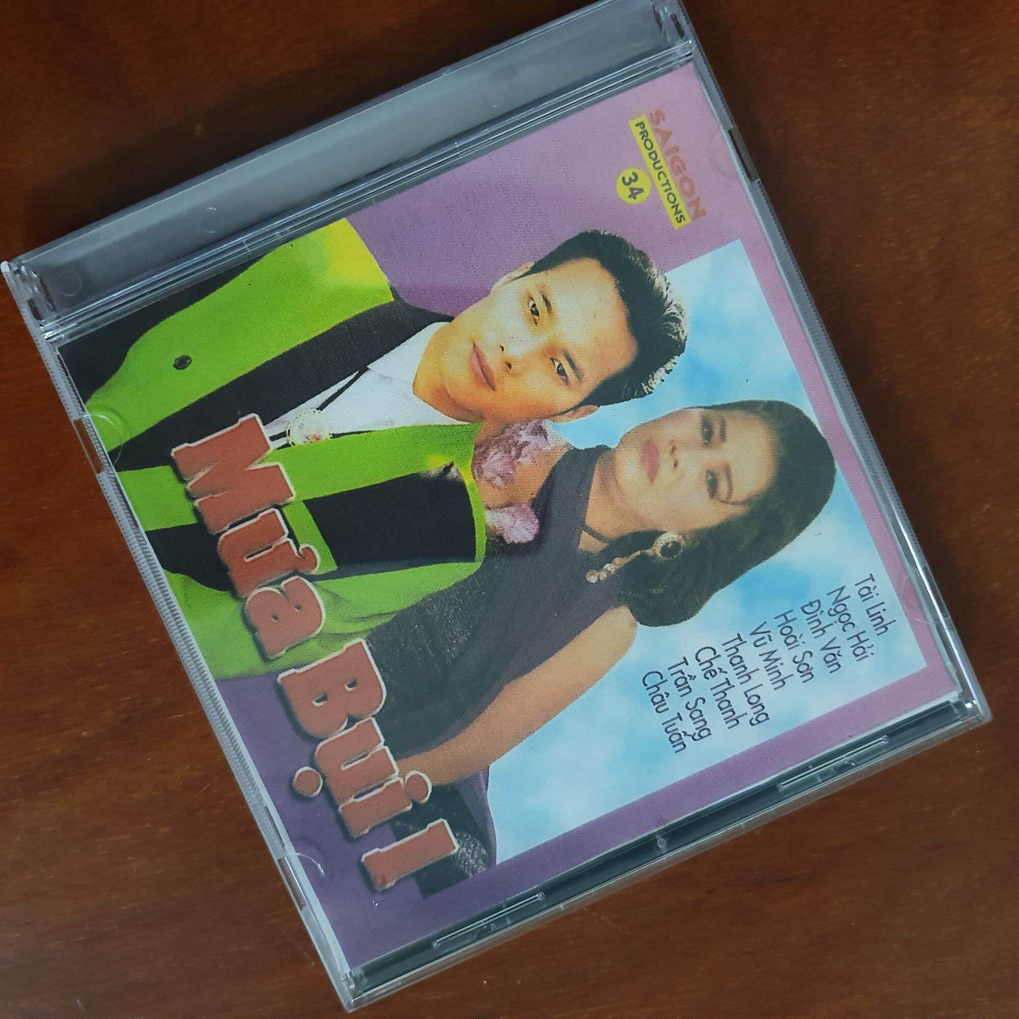 [MDCD] BỘ 8 ĐĨA CD MƯA BỤI