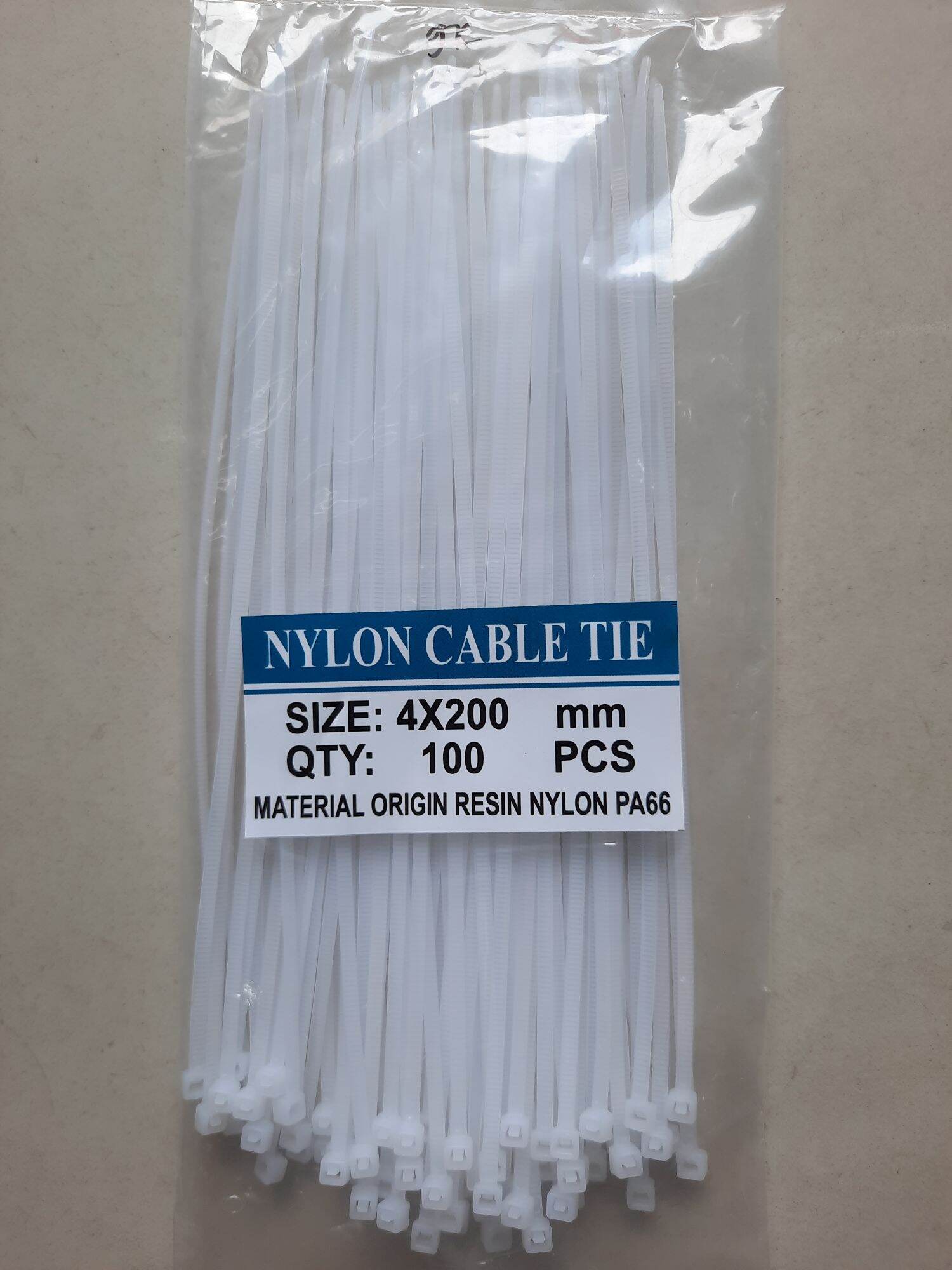 Túi 100 dây rút nhựa 15cm, 20cm.