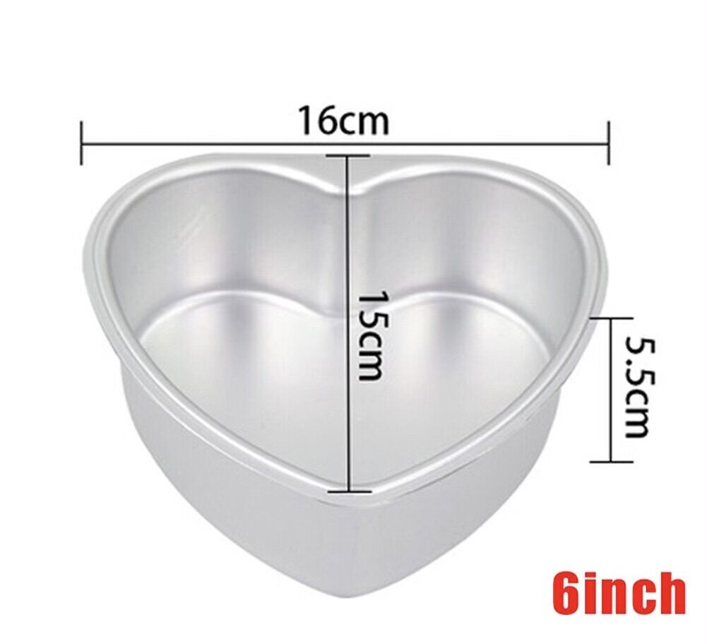 Khuôn trái tim đúc 11cm (4inch)
