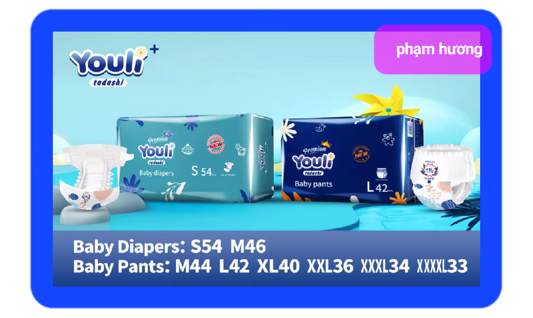 1 bịch lẻ youli s/m/l/xl/xxl/xxxl