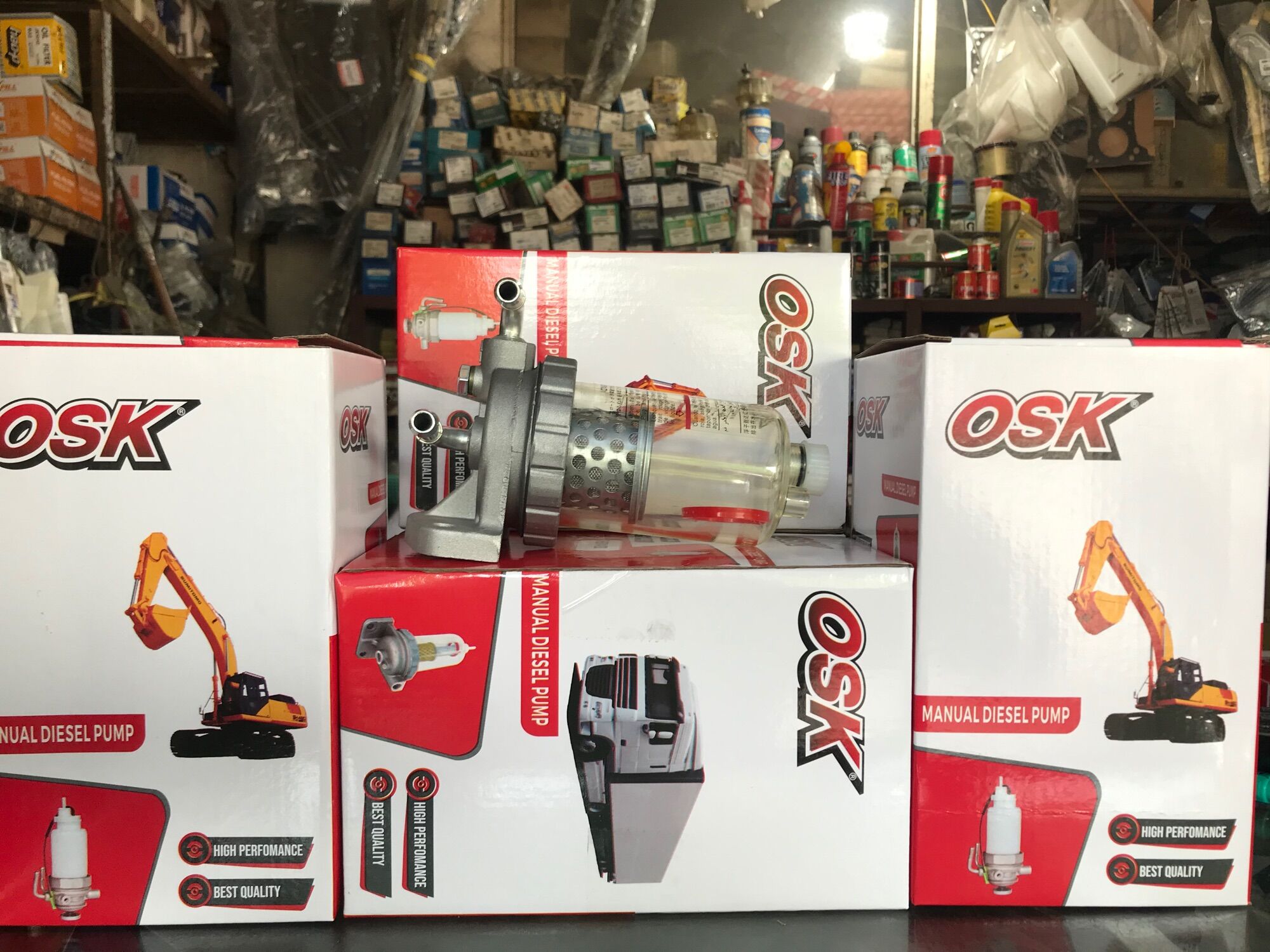 Cụm Lọc Dầu Thô Tách Nước Mitsubishi Fuso OSK Made in Japan