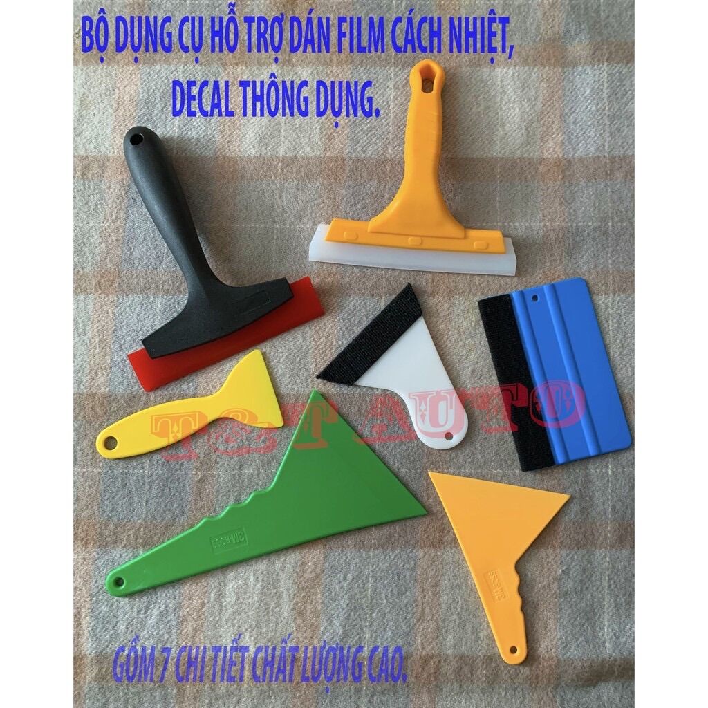 Bộ dụng cụ dán film cách nhiệt , decal ô tô, xe hơi chất lượng ,giá rẻ.