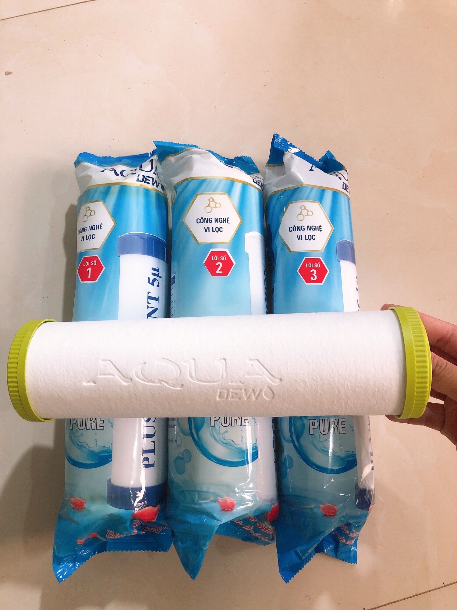 Máy loc nước 9 cấp k tủ - miễn phí vận chuyển