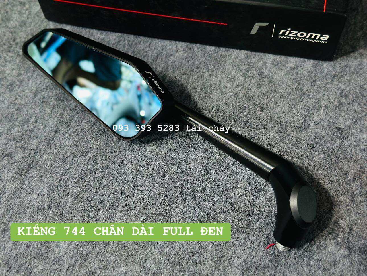 [ 1 CÂY BÊN TRÁI  ] KIẾNG RIZOMA 744 CHÂN DÀI FULL ĐEN