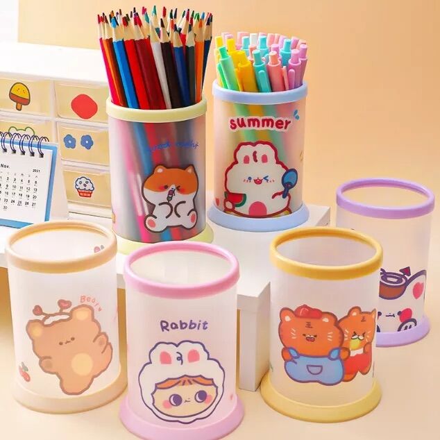 Lọ Cắm Bút Gấu Thỏ Cute