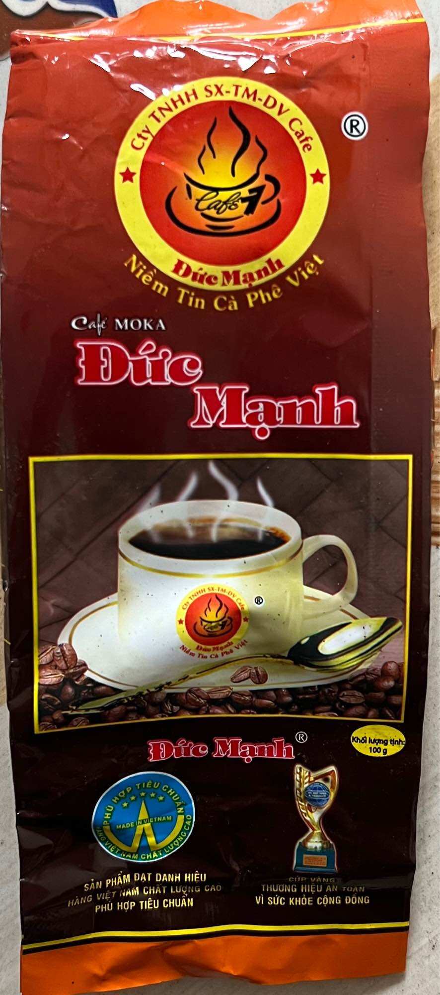 Cà Phê Đức Mạnh Gói 100g