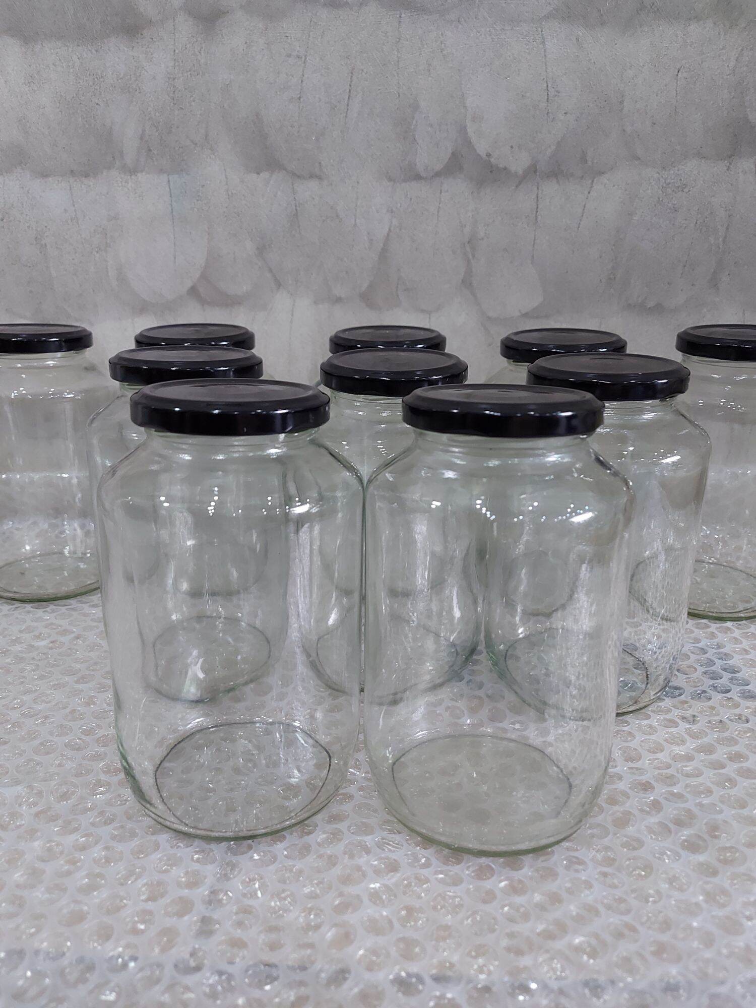 HỦ THỦY TINH CAO CẤP 700ML NẮP NHIỀU MÀU