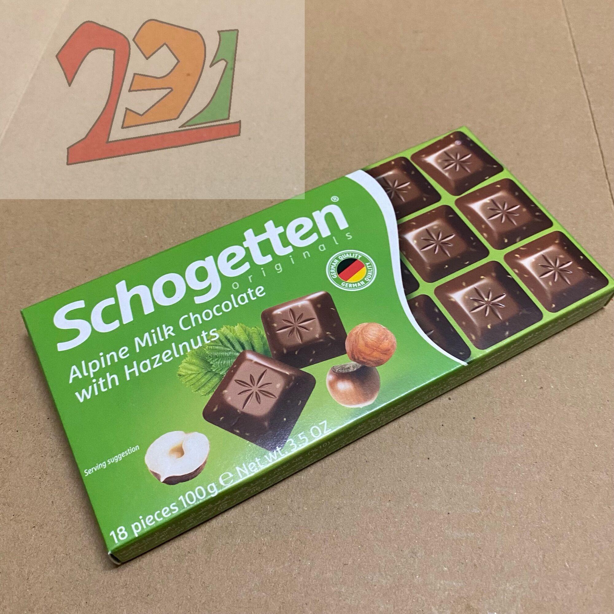 Hộp 18 Viên Chocolate Schogetten