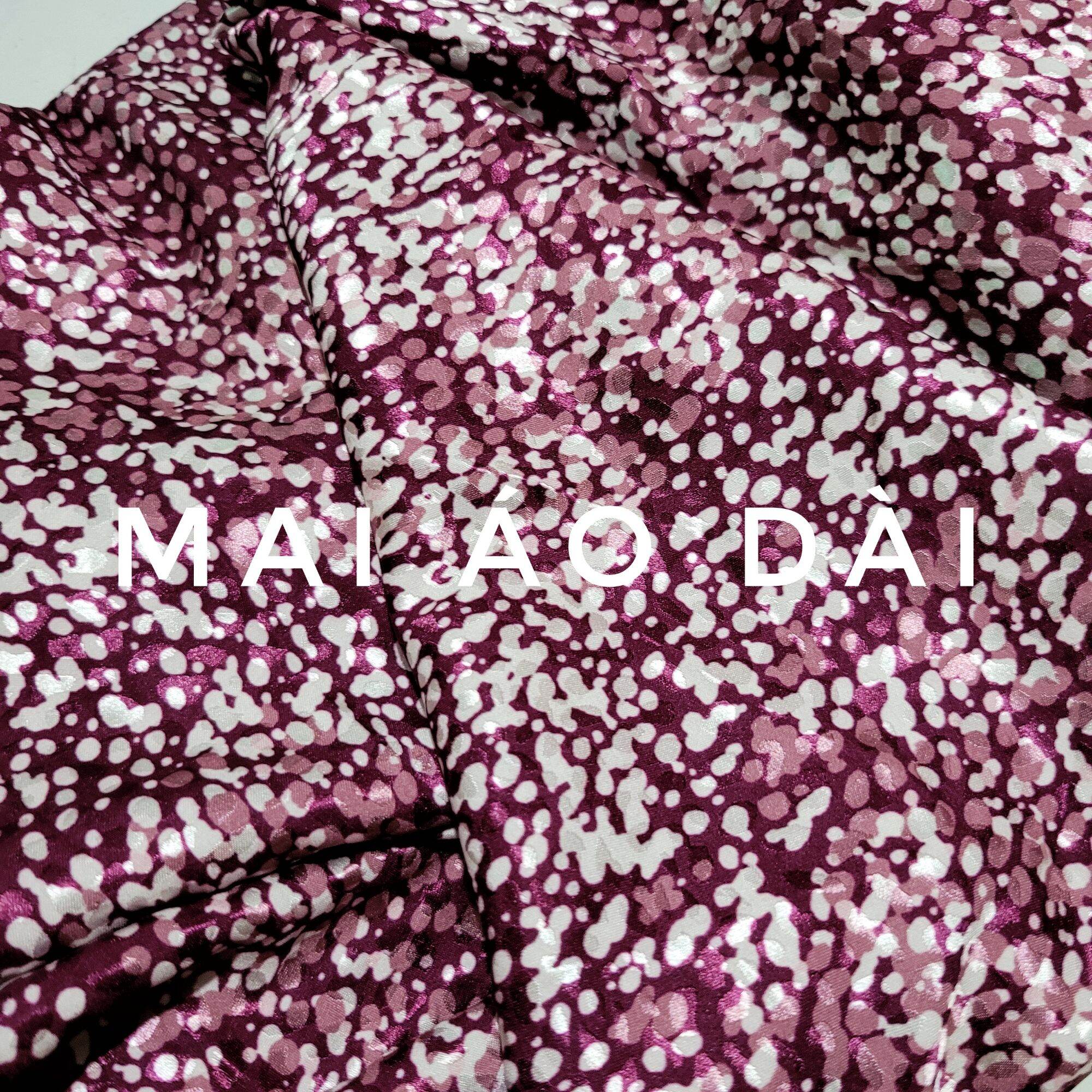 Vải gấm lụa Pháp hoạ tiết sang trọng màu sắc độc lạ