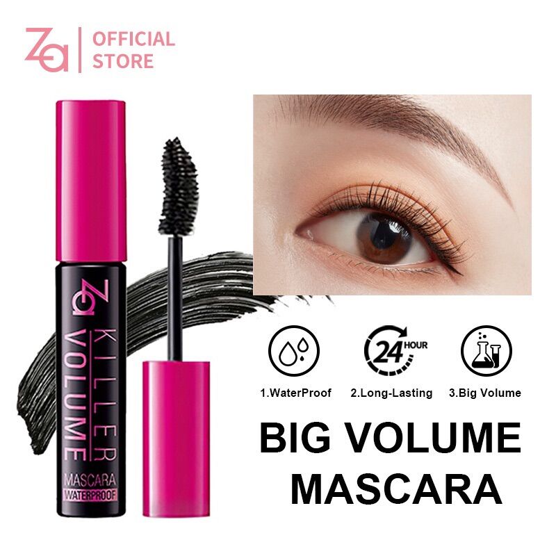 Mascara ZA LONG Killer Volume Siêu Dầy Dày Mi