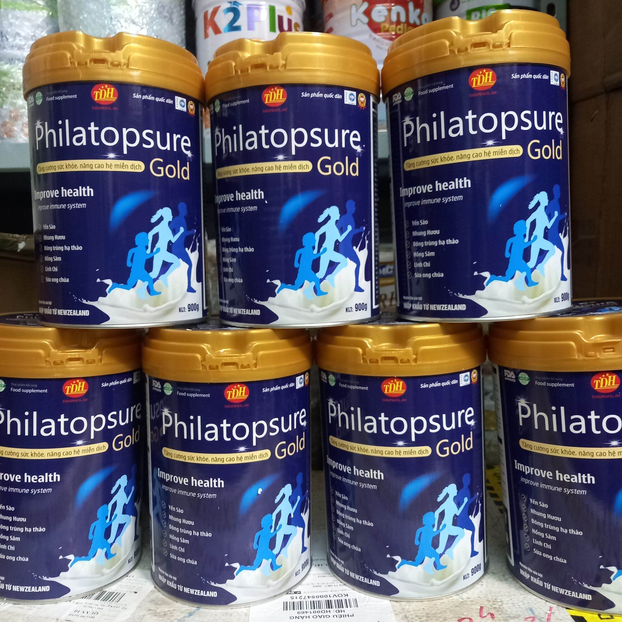 <Xả cận Date> Sữa Philatopsure Gold 900g date 2/2025 (tiểu đường, tim mạch, xương khớp...)