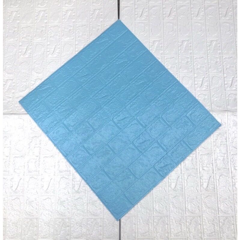 Xốp dán tường 3D vân gạch khổ lớn 70x77cm