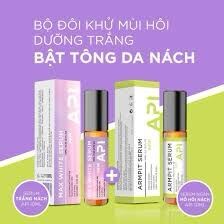 Son nách API Serum hôi nách API lăn khử mùi hôi nách dưỡng trắng nách 10ml mới