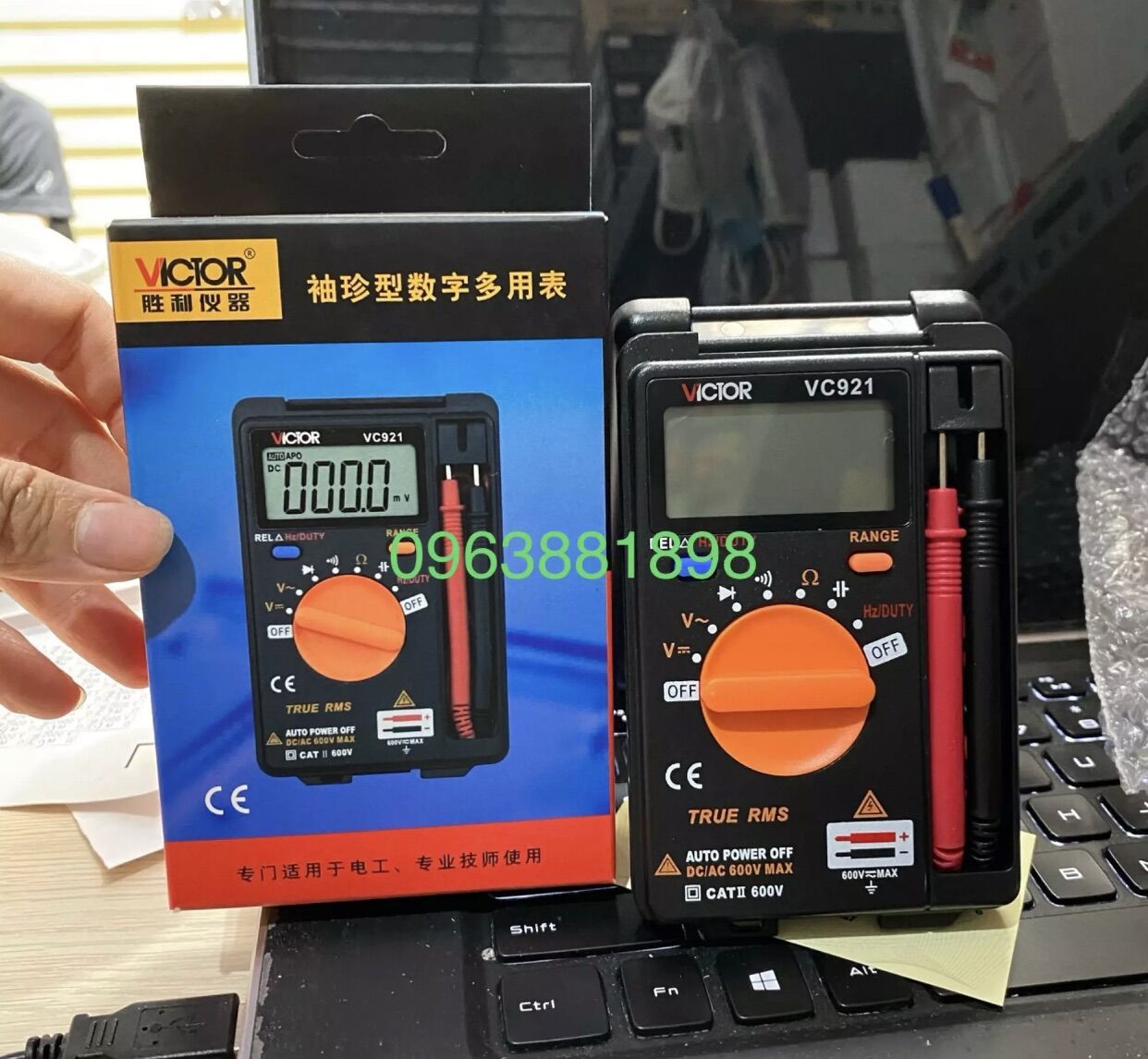 Đồng hồ vạn năng victor vc921