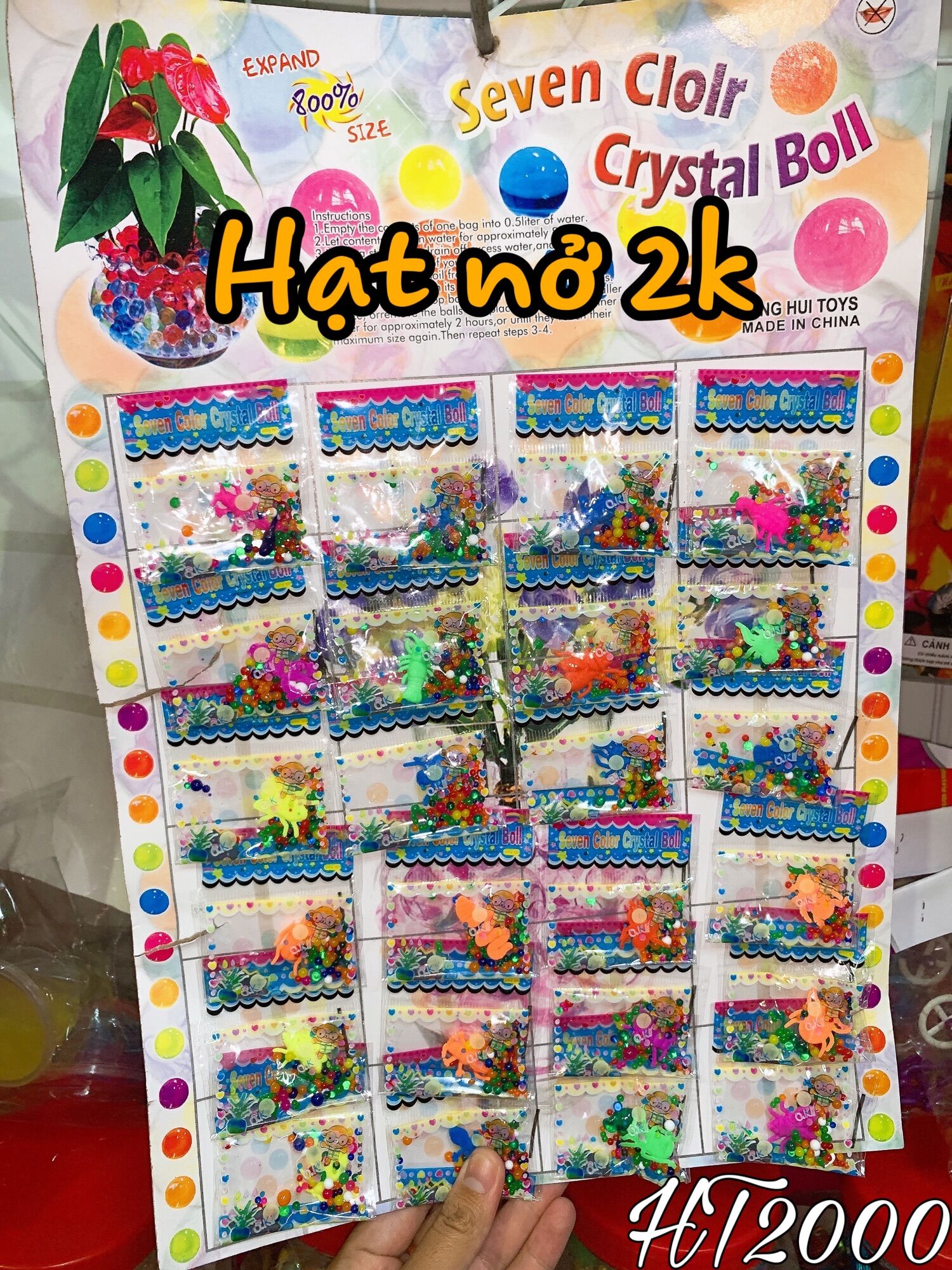 5 goi hạt nở trồng cây giải trí