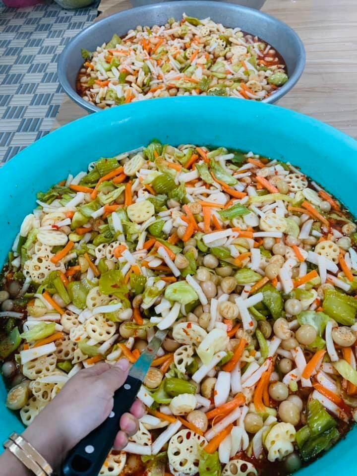 Kim Chi củ sen dưa nụ 1kg