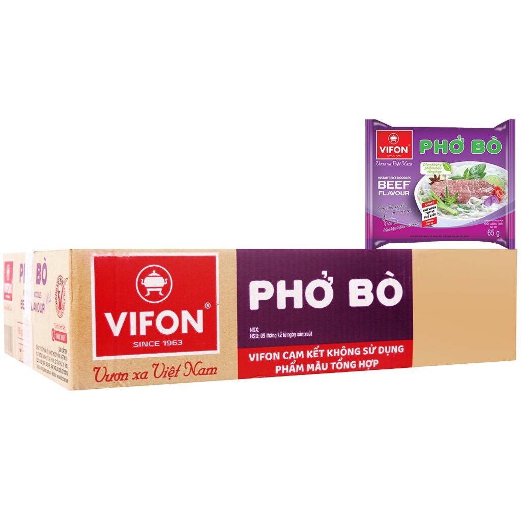 Phở bò Vifon thùng 30 gói