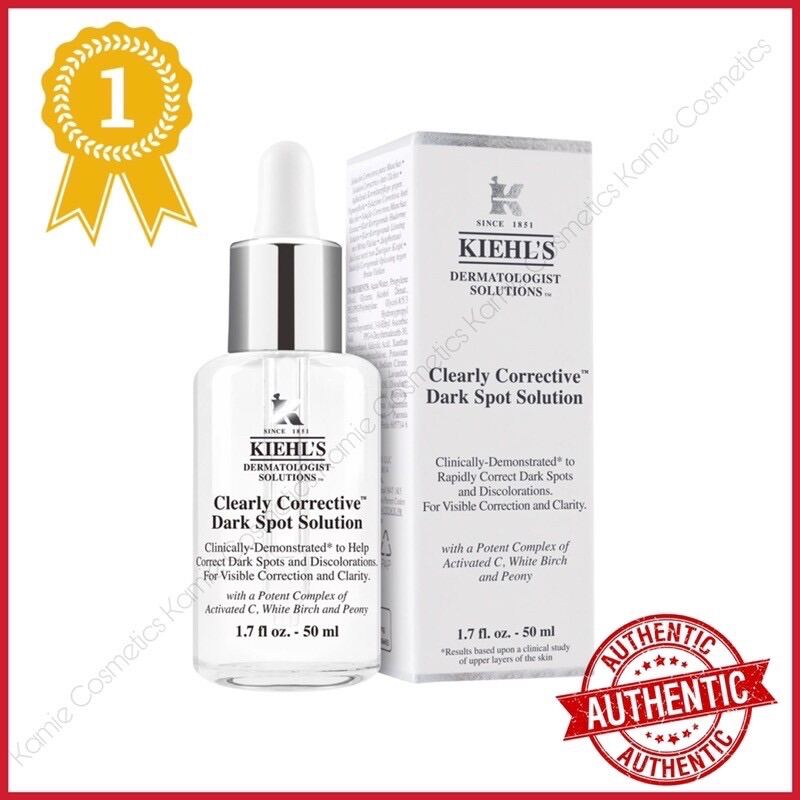 [Hcm][Bill Us] Serum Làm Sáng Mờ Thâm Kiehls Clearly Corrective Dark Spot Solution