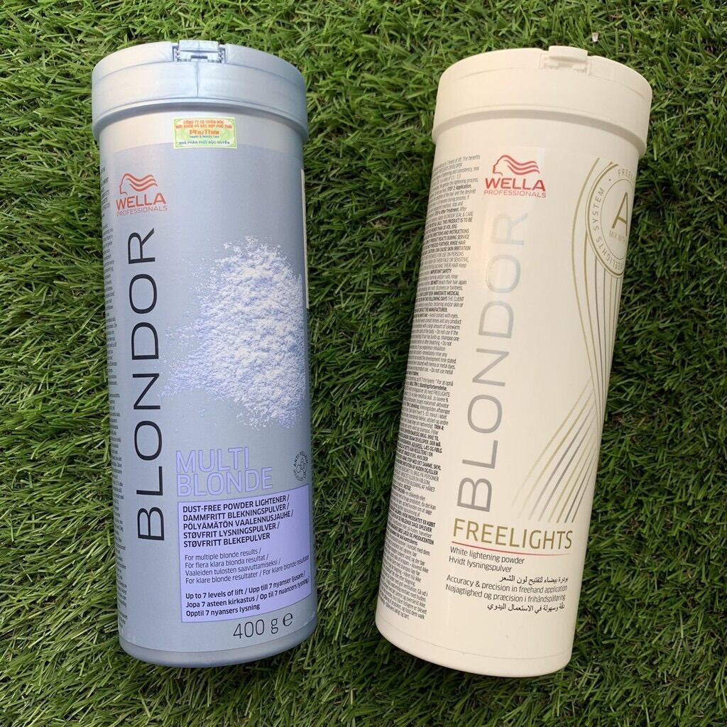 [HCM]Bột tẩy tóc Wella Blondor Freelights White Lightening Powder 400g